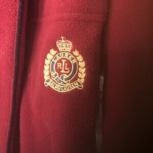 Ralph Lauren Burgundy/red vintage robe size medium